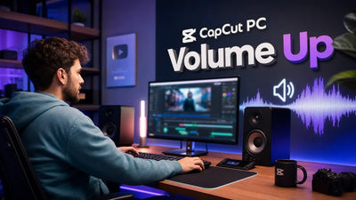 How to Increase Volume in CapCut PC (Step-by-Step)