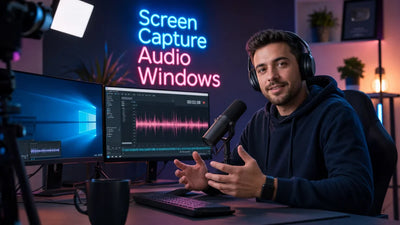 How to Screen Capture with Audio on Windows: 3 Methods That Actually Work
