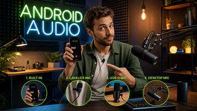 How to Record Audio on Android: 4 Methods From Built-In Apps to External Mics