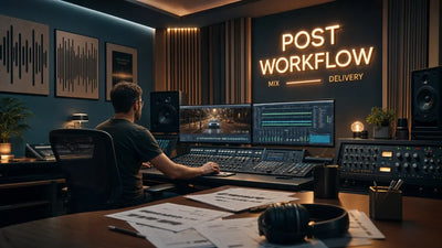 Audio Post Production Workflow: Every Stage Explained (From Session Handoff to Final Delivery)