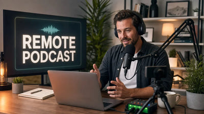 How to Record a Podcast Remotely: Tools, Setup, and Step-by-Step Workflow