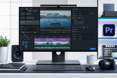 How to Add, Edit, and Export Captions in Premiere Pro (Step-by-Step Guide)