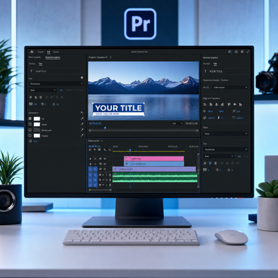 How to Add Lower Thirds in Premiere Pro (3 Methods Step-by-Step)