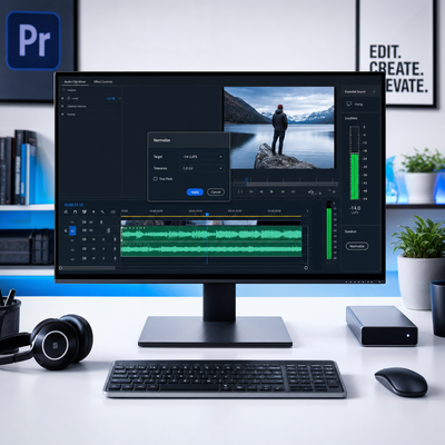 How to Normalize Audio in Premiere Pro (Step-by-Step)