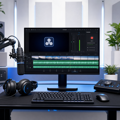 How to Record and Add a Voiceover in DaVinci Resolve (Step-by-Step)