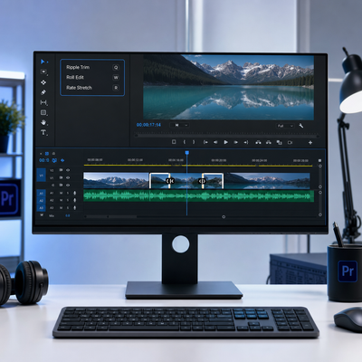How to Trim Video in Premiere Pro (4 Methods + Shortcuts)