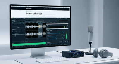 How to Use the De-Esser in Adobe Audition: Settings, Steps, and Tips