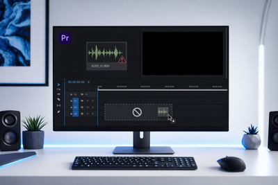 Premiere Pro Not Allowing Audio Imports on Timeline? Here’s How to Fix It