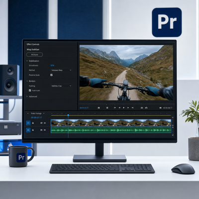 Warp Stabilizer in Premiere Pro: How to Use It, Key Settings, and Fixes