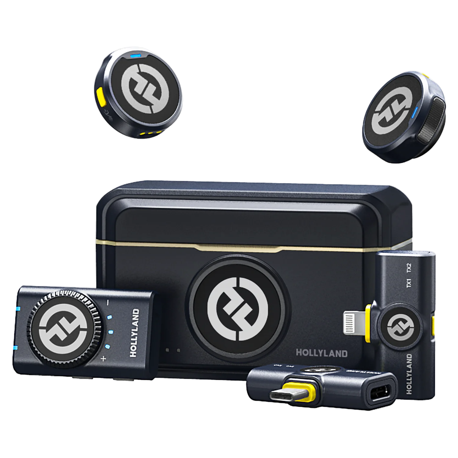 Hollyland LARK M2 ワイヤレスラベリアマイク LARK M2 Wireless Microphone - An Ultra-lightweight Plug-and-Play