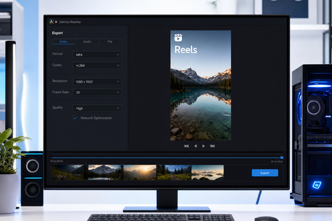 Best Export Settings for DaVinci Resolve for Instagram Reels