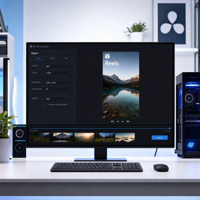Best Export Settings for DaVinci Resolve for Instagram Reels