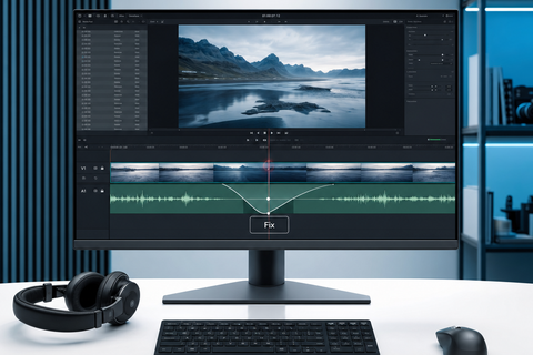 DaVinci Resolve Audio Popping In and Out with Crossfades: How to Fix It