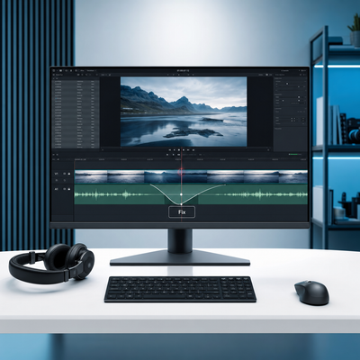 DaVinci Resolve Audio Popping In and Out with Crossfades: How to Fix It