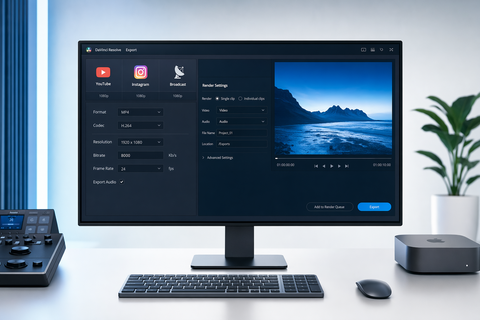 DaVinci Resolve Export Settings: Best Options for Every Platform and Use Case