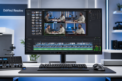 DaVinci Resolve Multicam Editing: Complete Step-by-Step Workflow