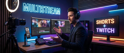 How to Multistream to YouTube Shorts and Twitch at the Same Time