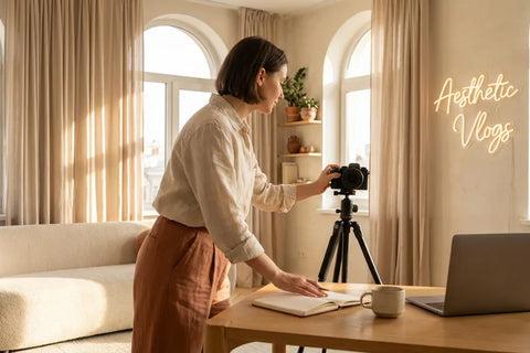 How to Film Aesthetic Vlogs: A Step-by-Step Guide for Creators