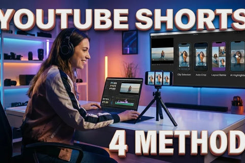 How to Create YouTube Shorts from a YouTube Video (4 Methods That Actually Work)