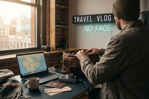 How to Make a Travel Vlog Without Showing Your Face (And Actually Keep It Engaging)