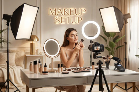 Makeup Vlog Setup: The Complete Guide to Camera, Lighting, and Audio