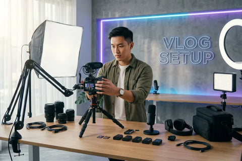 Vlog Camera Setup: Every Component You Need and How to Choose