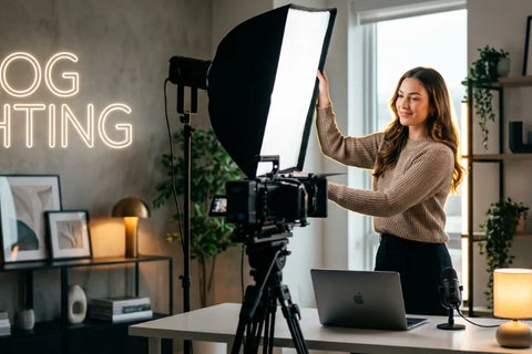Lighting Setup for Vlogging: The Complete Guide to Looking Great on Camera