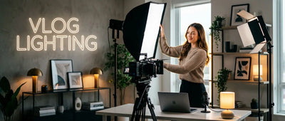 Lighting Setup for Vlogging: The Complete Guide to Looking Great on Camera