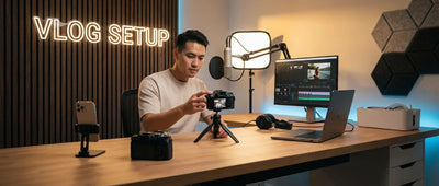 Vlog Desk Setup: Every Component You Need (and the Right Order to Buy Them)