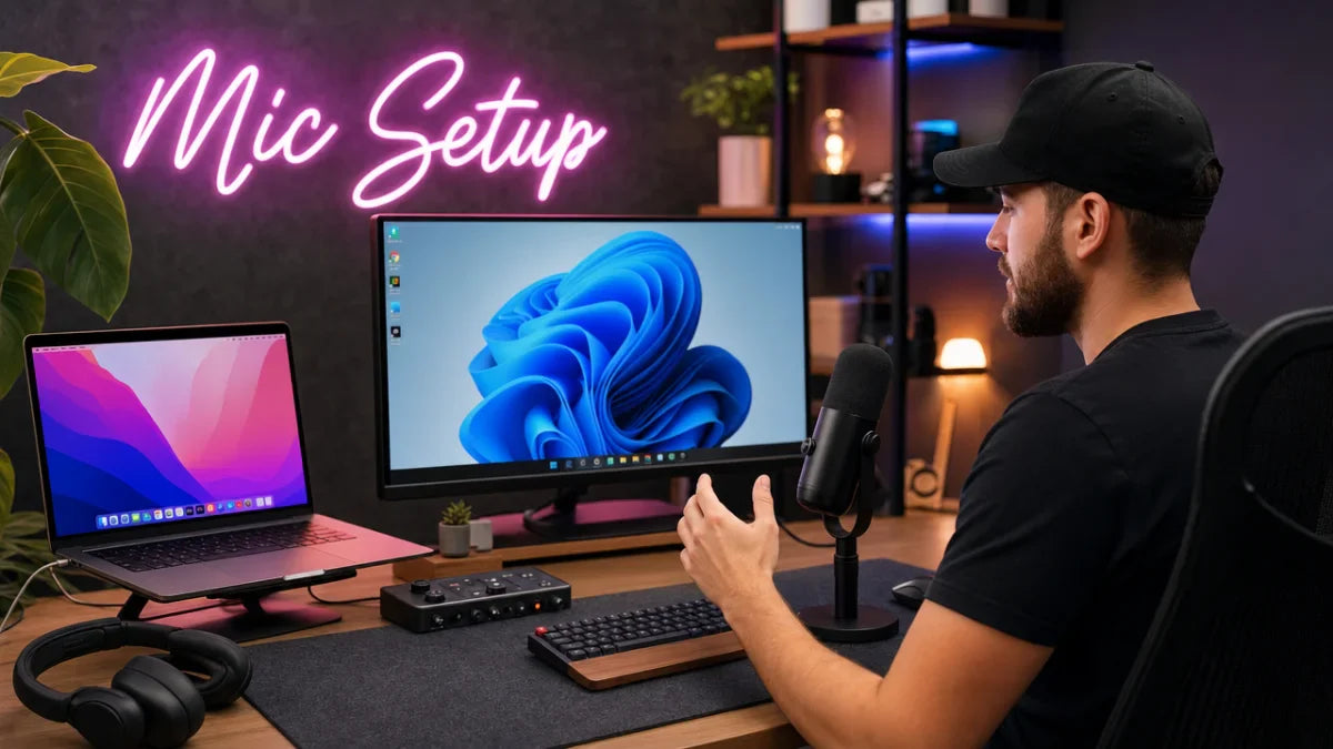 How to Use a Microphone on Your Computer (Windows & Mac Setup Guid ...