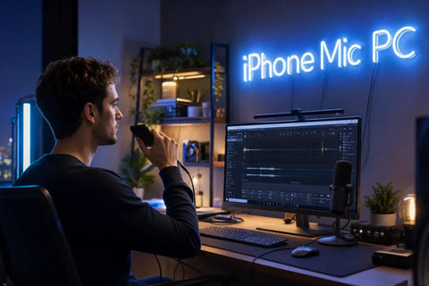 How to Use Your iPhone as a Microphone for PC (3 Methods That Actually Work)