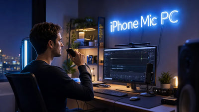 How to Use Your iPhone as a Microphone for PC (3 Methods That Actually Work)