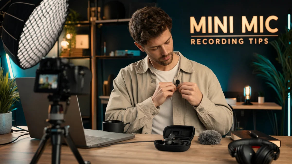 How to Use a Mini Microphone: Setup, Placement, and Recording Tips ...