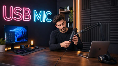 How to Set Up a USB Microphone on Windows and Mac (Step-by-Step)