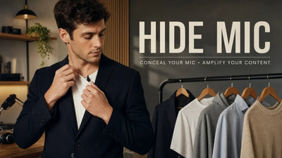 How to Hide a Lavalier Microphone: Placement Techniques for Every Clothing Type