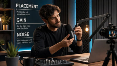 How to Optimize Microphone Pickup: Placement, Gain, and Noise Control