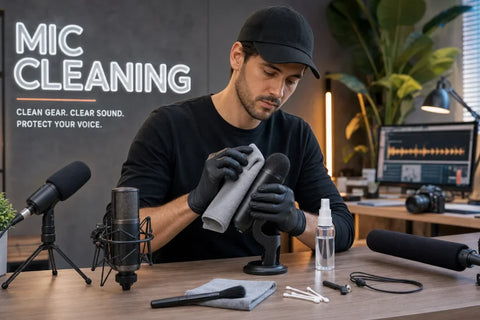 How to Clean a Microphone: Step-by-Step Guide for Every Type