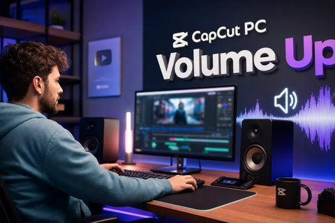 How to Increase Volume in CapCut PC (Step-by-Step)