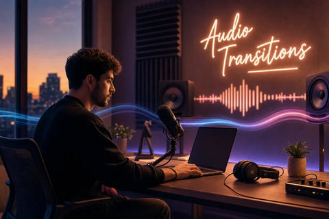 How to Add Audio Transitions in CapCut: Fades, Crossfades & Transition Sounds