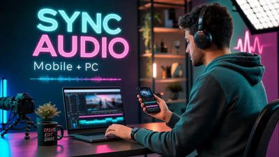 How to Sync Audio to Video in CapCut (3 Methods for Mobile & PC)