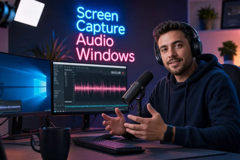 How to Screen Capture with Audio on Windows: 3 Methods That Actually Work