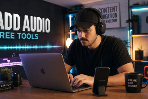 How to Add Audio to Video Online: Best Free Tools and Step-by-Step Guide
