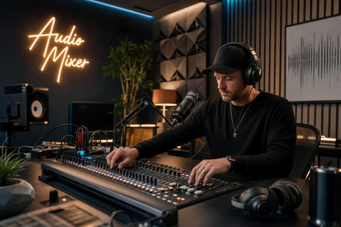 What Is an Audio Mixer? Definition, Components, and How It Works