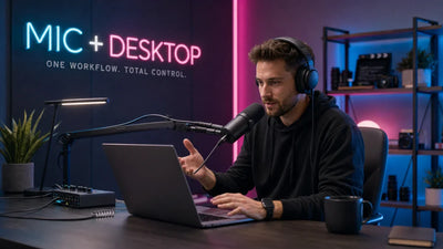 How to Capture Mic and Desktop Audio as a Single Mic Input