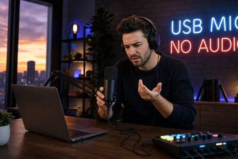 USB Mic No Audio Output to Headphones: 4 Fixes That Actually Work