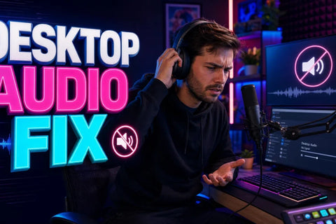 Streamlabs Won’t Pick Up Desktop Audio — How to Fix It (Step-by-Step)