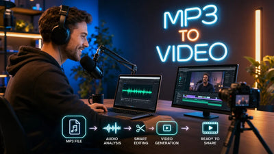 How to Convert an MP3 Audio Podcast to Video (Step-by-Step)