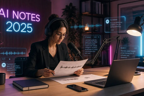 AI Note Taker from Audio: Best Tools, Workflows, and Tips for 2025