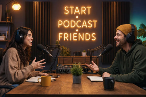 How to Start a Podcast with Friends: A Complete Step-by-Step Guide