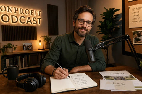 How to Start a Nonprofit Podcast: A Step-by-Step Guide
